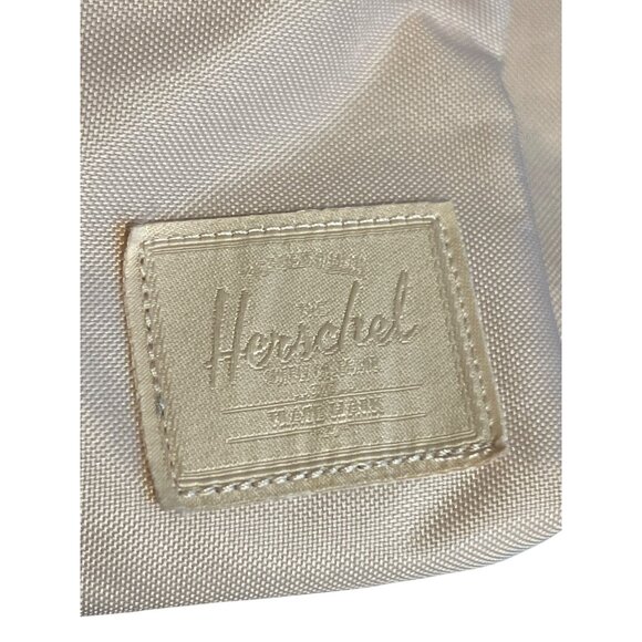 Herschel Belt Bag Fanny Hip Pack Chest Bag Peach Red Striped Interior Adjustable - Picture 2 of 5